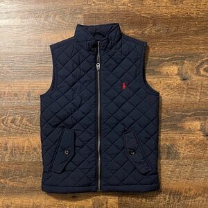 Quilted Polo Vest